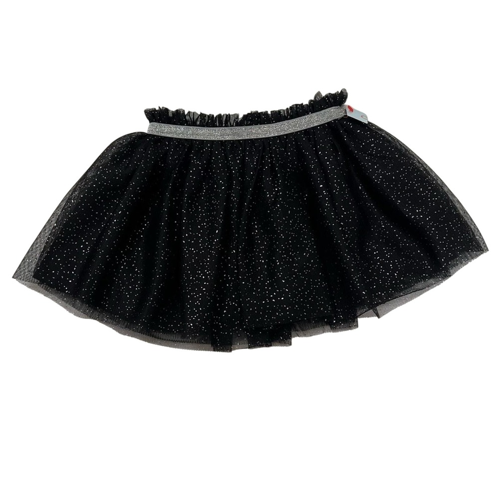 Cat & Jack Black‎ Sparkle Skater Skirt / Baby 18 months